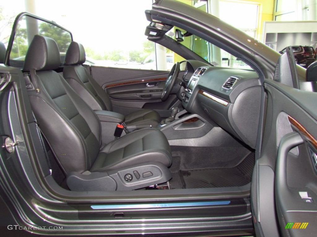 Titan Black Interior 2012 Volkswagen Eos Executive Photo #50759184