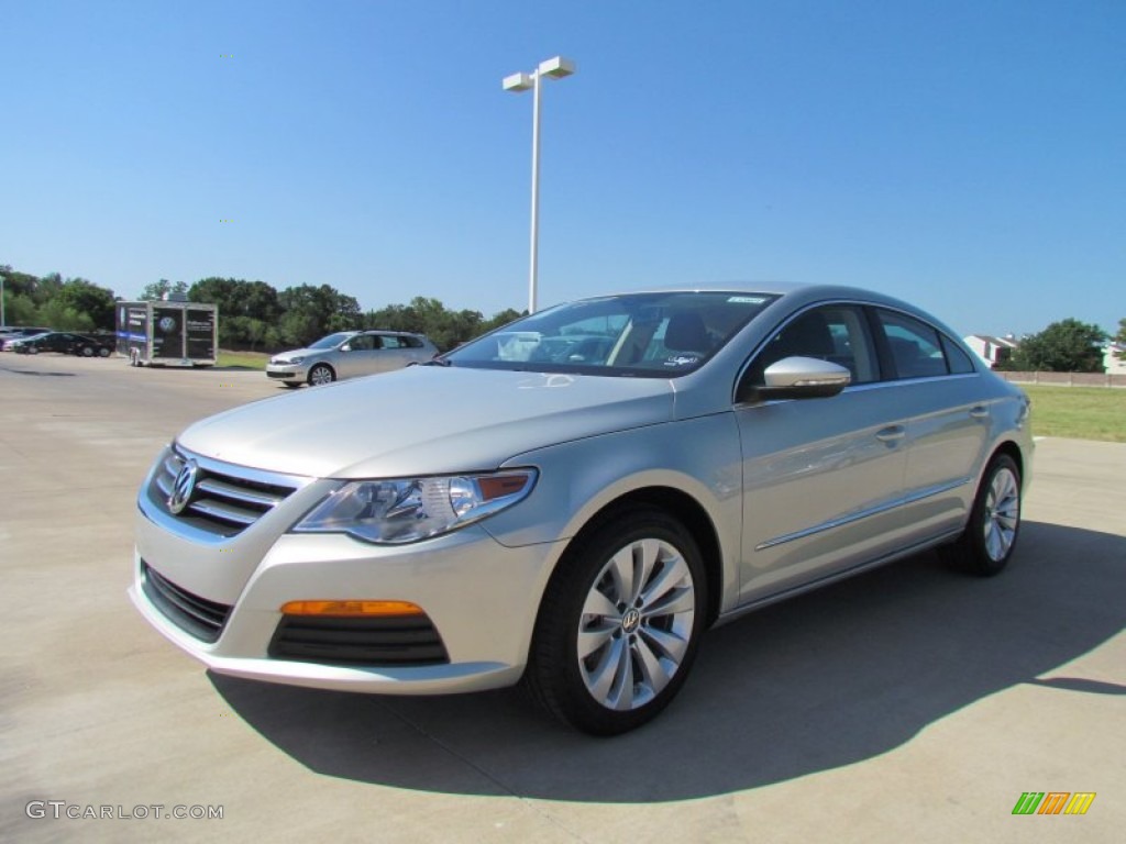 2012 CC Sport - White Gold Metallic / Black/Cornsilk Beige photo #1