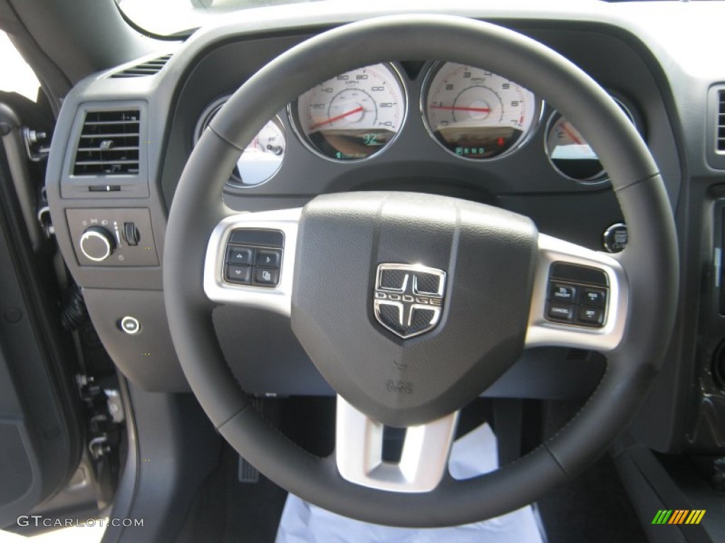 2011 Challenger SE - Tungsten Metallic / Dark Slate Gray photo #10