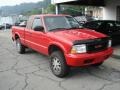 Fire Red 2003 GMC Sonoma SLS Extended Cab 4x4