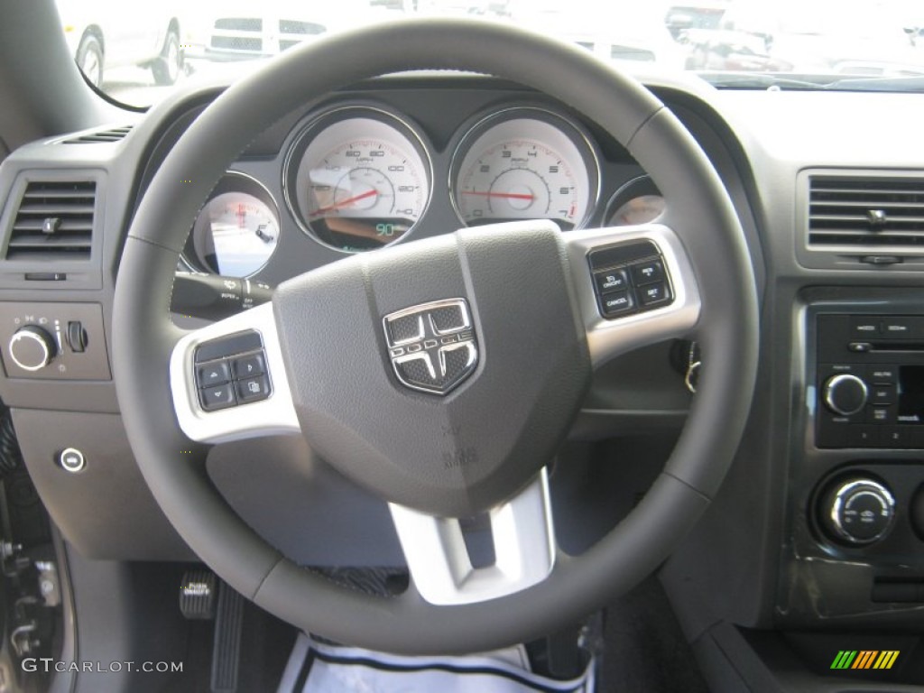 2011 Challenger SE - Tungsten Metallic / Dark Slate Gray photo #10