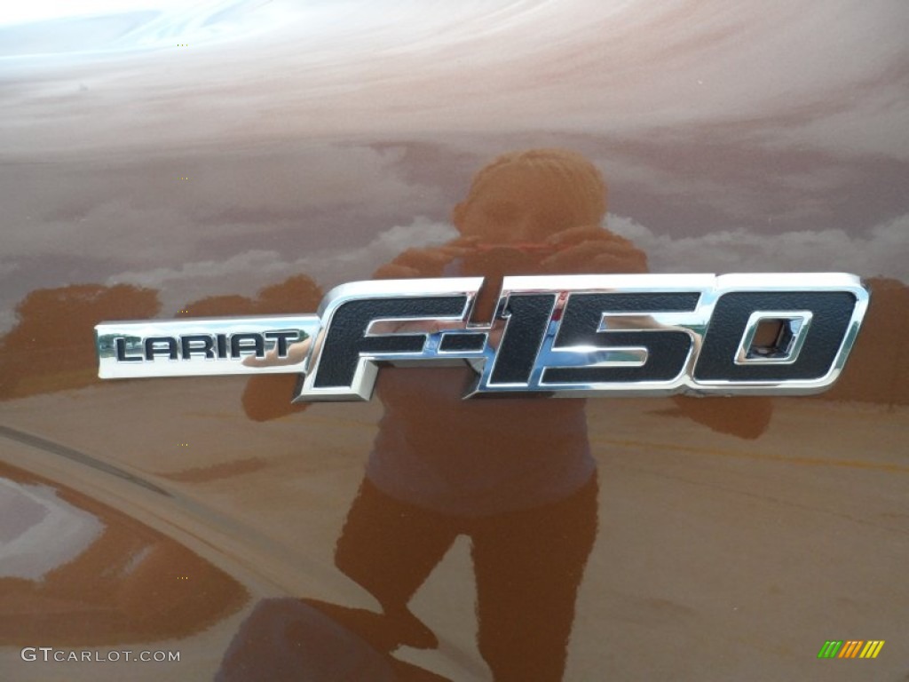 2011 F150 Lariat SuperCrew - Golden Bronze Metallic / Black photo #13