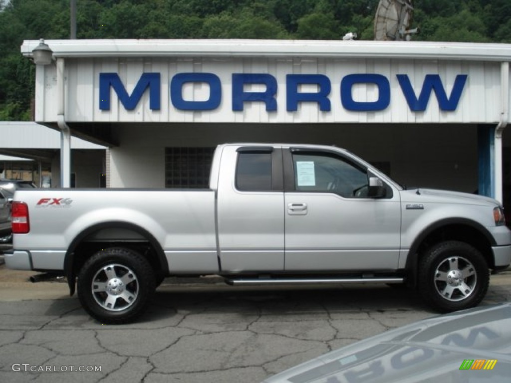 Silver Metallic Ford F150