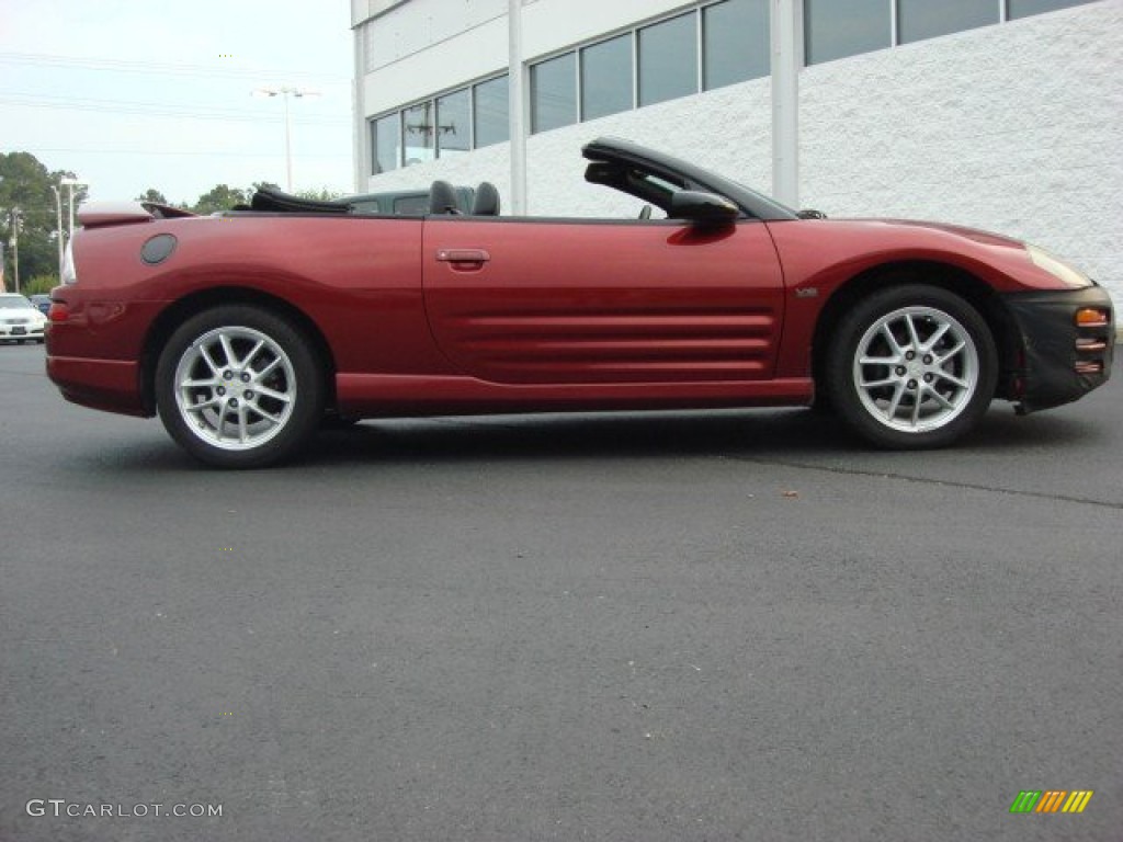Patriot Red Pearl 2001 Mitsubishi Eclipse Spyder GT Exterior Photo #50761983