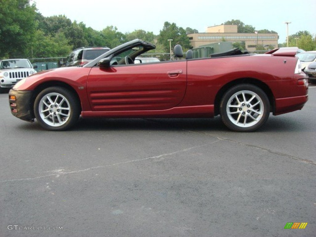 Patriot Red Pearl 2001 Mitsubishi Eclipse Spyder GT Exterior Photo #50762013