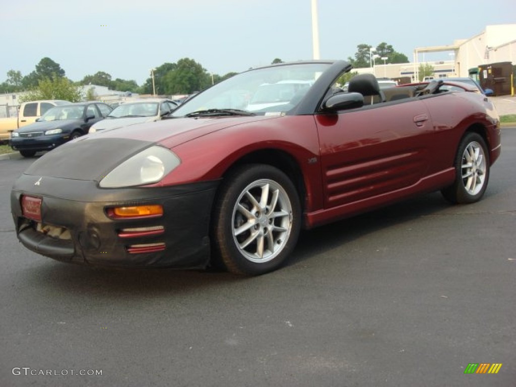 Patriot Red Pearl 2001 Mitsubishi Eclipse Spyder GT Exterior Photo #50762025