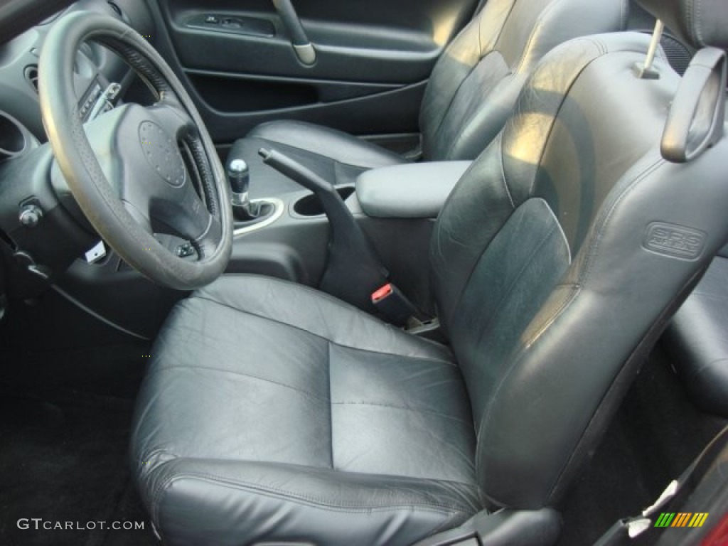 Black Interior 2001 Mitsubishi Eclipse Spyder GT Photo #50762046