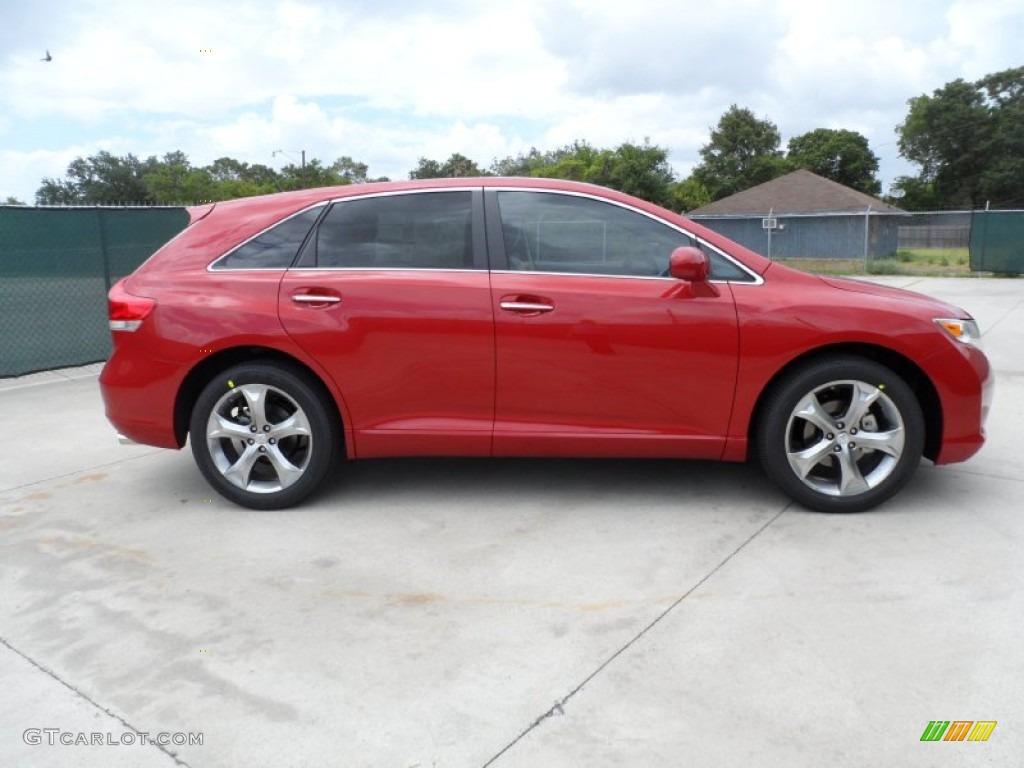 Barcelona Red Metallic 2011 Toyota Venza V6 Exterior Photo #50763015