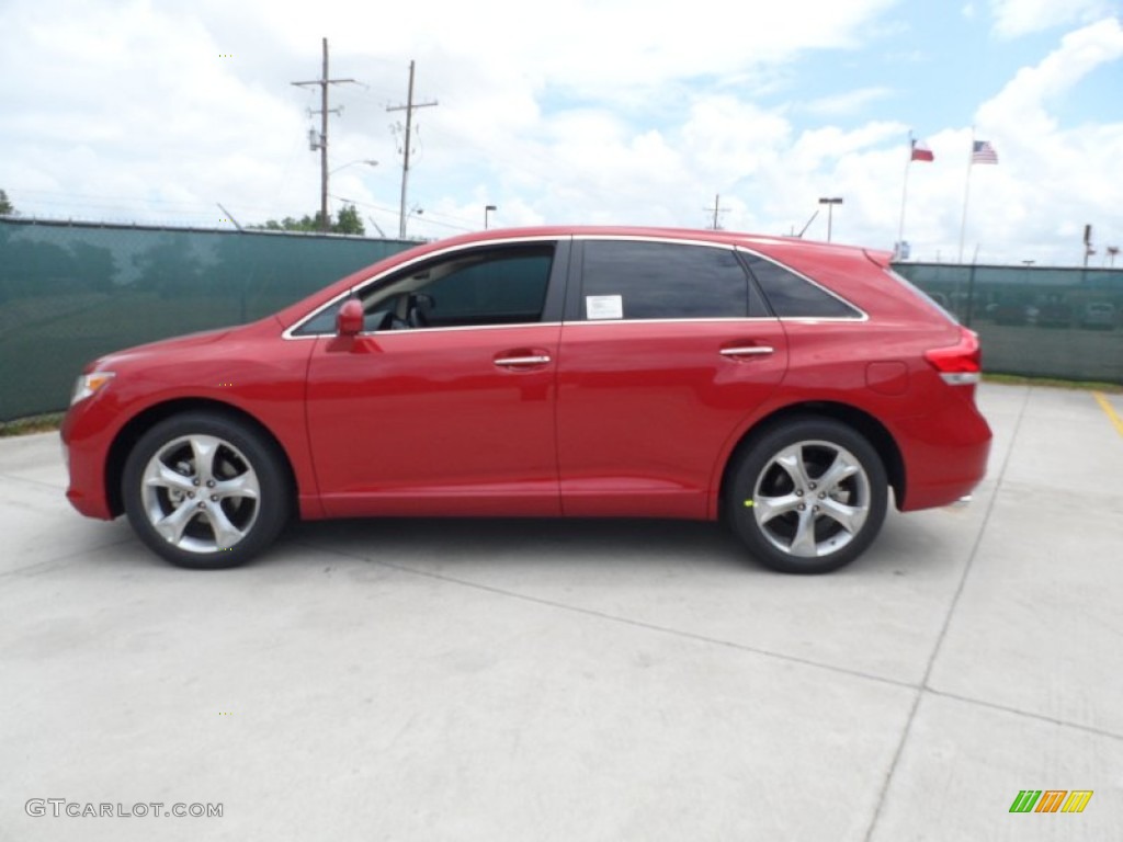 Barcelona Red Metallic 2011 Toyota Venza V6 Exterior Photo #50763063