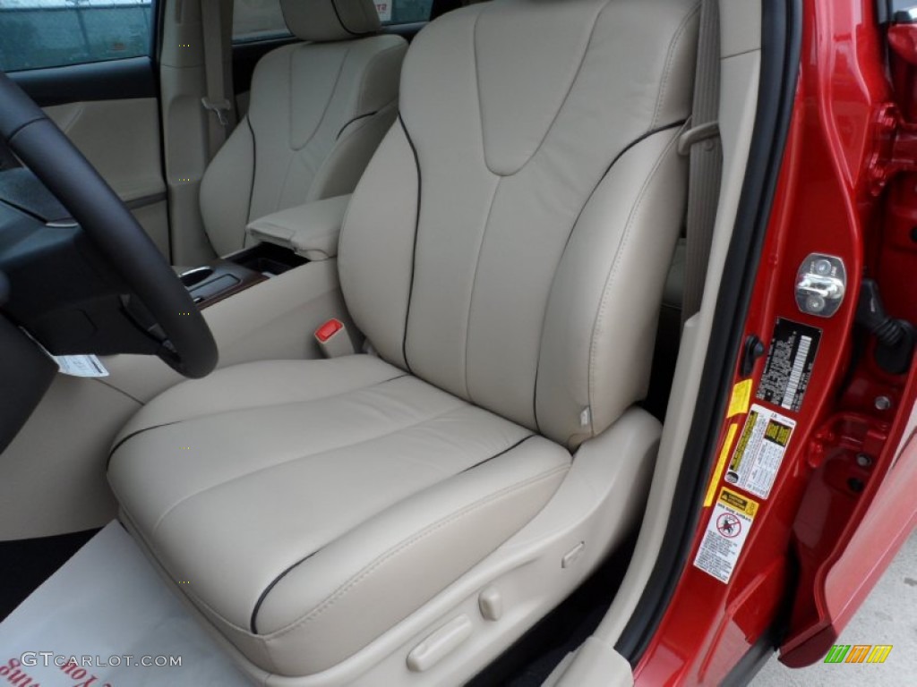 Ivory Interior 2011 Toyota Venza V6 Photo #50763267