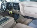 Tan 2002 Chevrolet Silverado 2500 LS Extended Cab 4x4 Dashboard