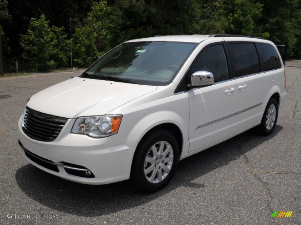 2011 Town & Country Touring - L - Stone White / Dark Frost Beige/Medium Frost Beige photo #1