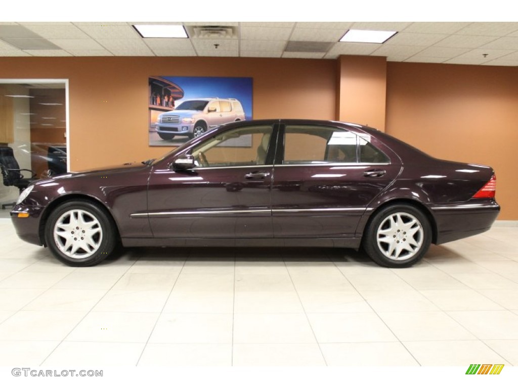 Almandine Black Metallic 2003 Mercedes-Benz S 430 Sedan Exterior Photo #50765685