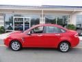Vermillion Red - Focus SE Sedan Photo No. 3