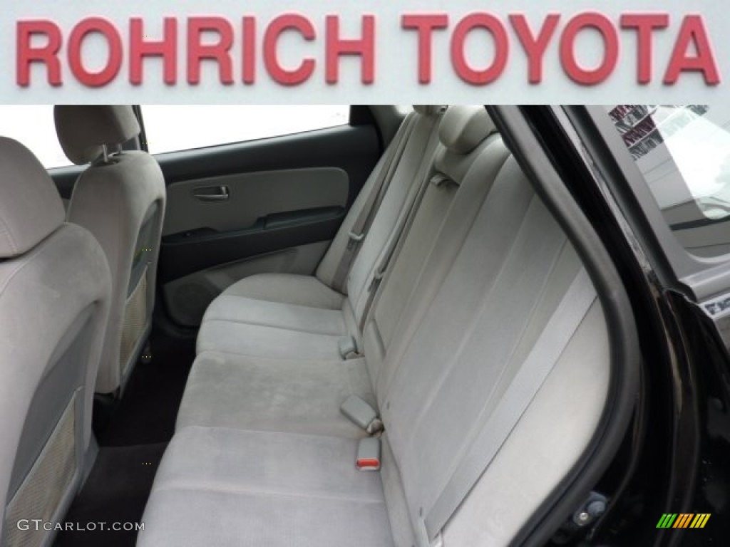 2009 Elantra GLS Sedan - Black Pearl / Gray photo #8