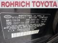 Black Pearl - Elantra GLS Sedan Photo No. 19