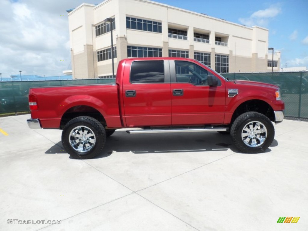 2007 Ford F150 XLT SuperCrew 4x4 Custom Wheels Photo #50766801