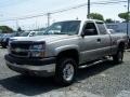 2003 Light Pewter Metallic Chevrolet Silverado 2500HD LS Extended Cab 4x4  photo #1