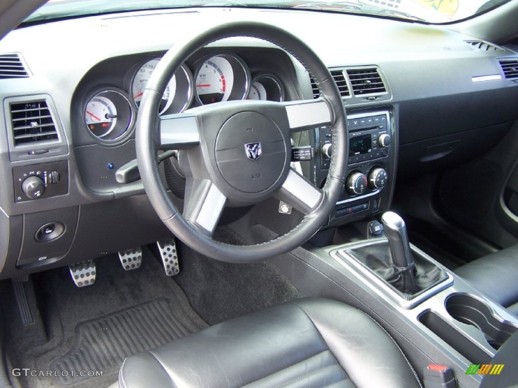 2009 Dodge Challenger R/T Dark Slate Gray Dashboard Photo #50767524