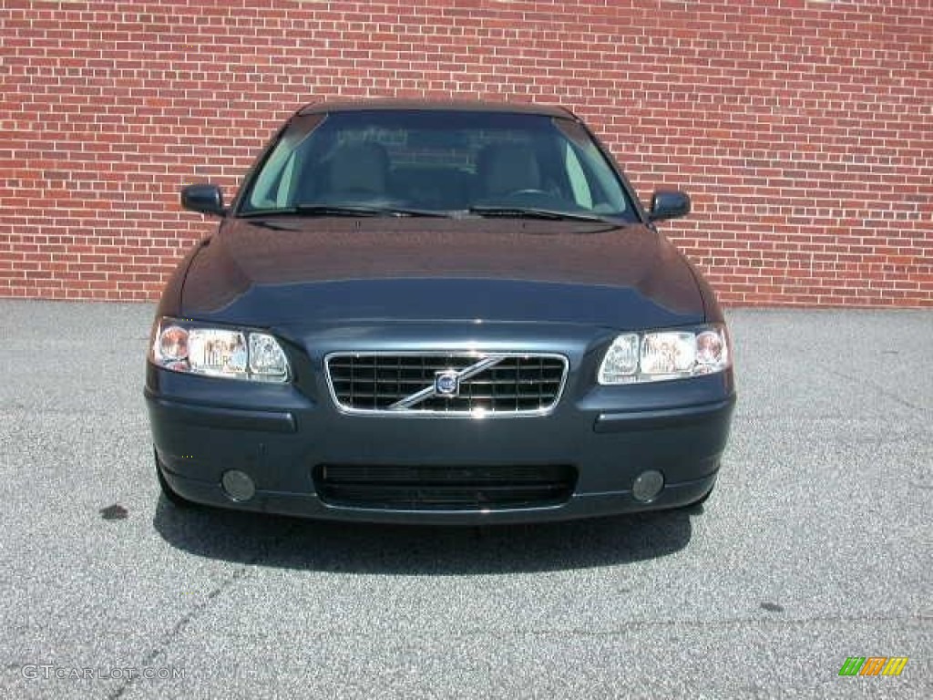 2005 S60 2.5T - Barents Blue Metallic / Taupe/Light Taupe photo #7