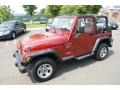 Chili Pepper Red Pearlcoat 1999 Jeep Wrangler Sport 4x4 Exterior