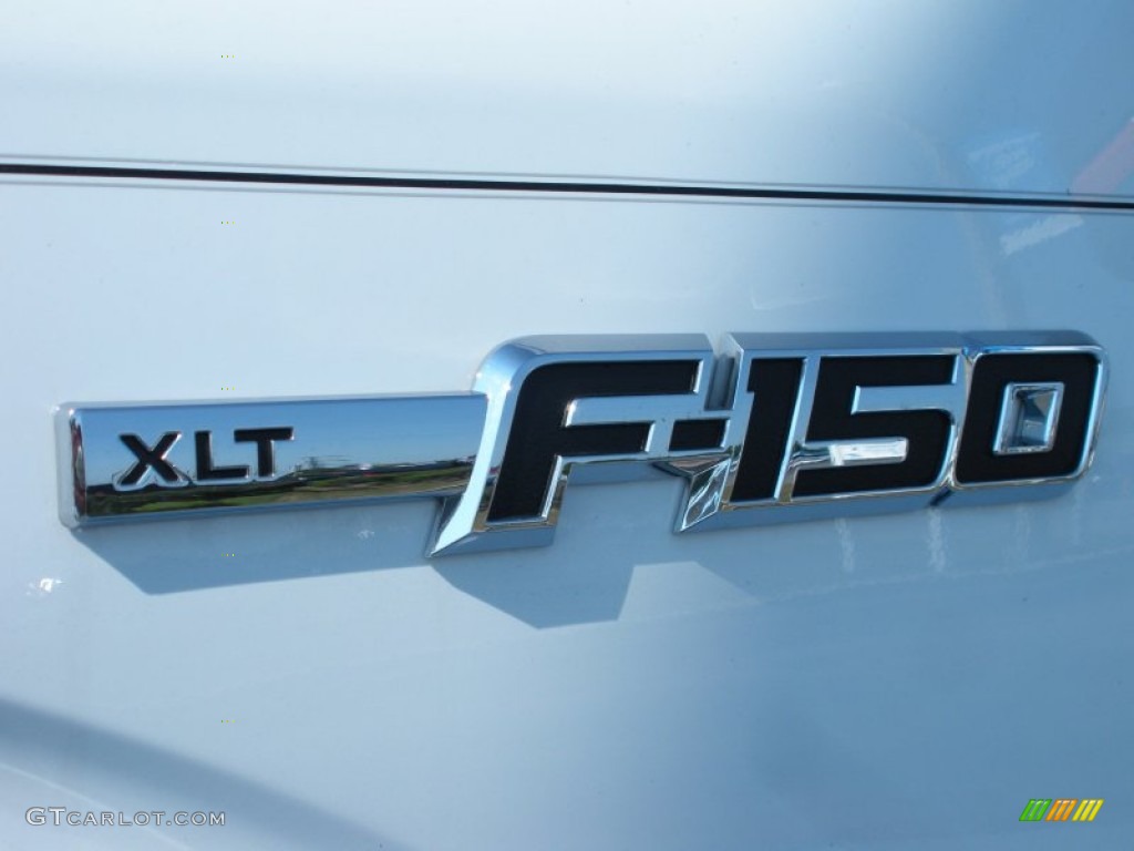 2011 F150 XLT SuperCrew - Oxford White / Steel Gray photo #4