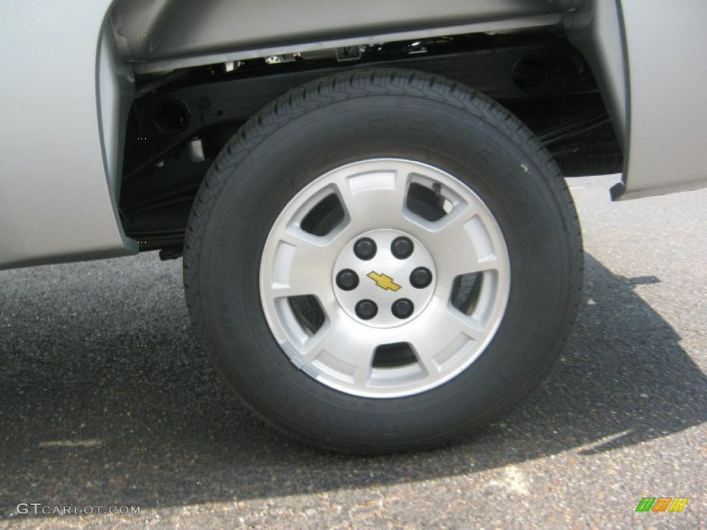 2011 Silverado 1500 LT Extended Cab - Sheer Silver Metallic / Ebony photo #21