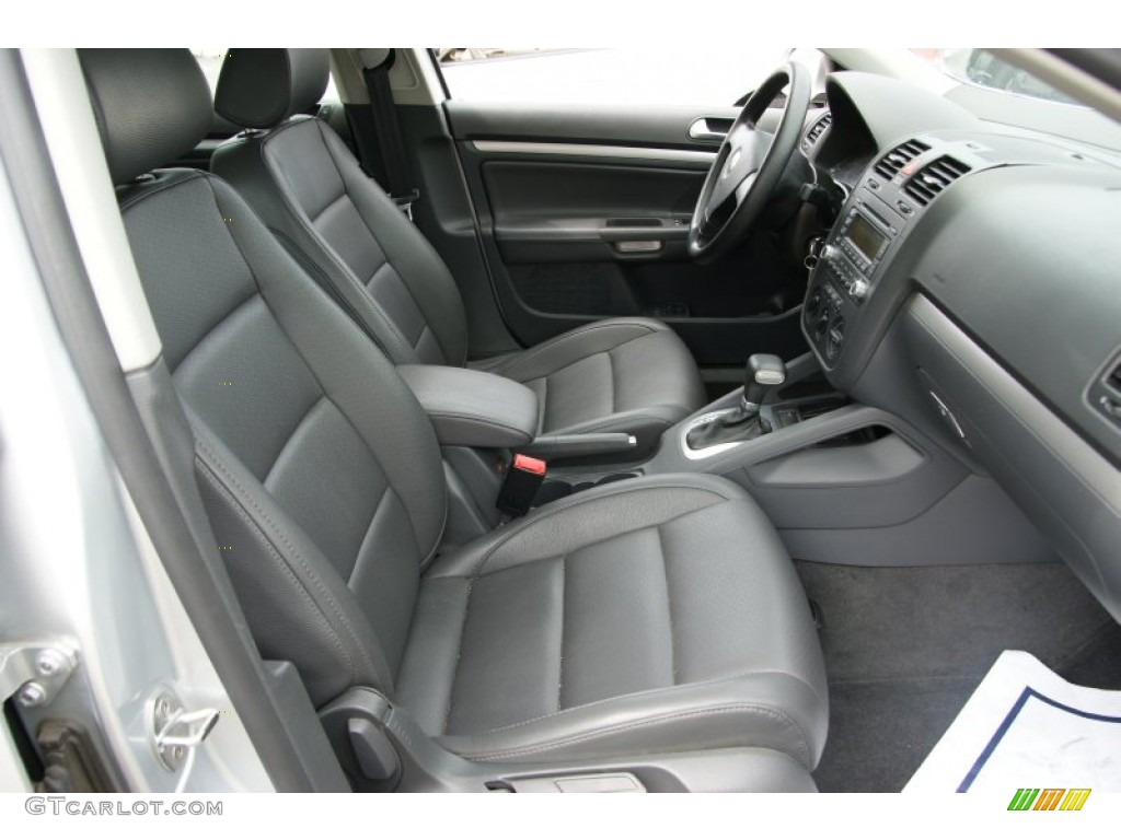 Anthracite Black Interior 2006 Volkswagen Jetta 2 5 Sedan