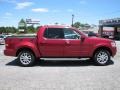  2007 Explorer Sport Trac Limited Red Fire