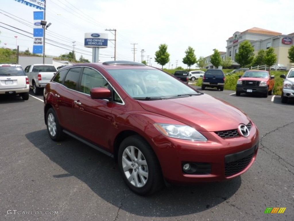 2008 CX-7 Grand Touring AWD - Copper Red Mica / Sand photo #1