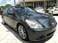 2008 Blue Slate Metallic Infiniti G 35 Sedan  photo #2