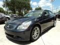 2008 Blue Slate Metallic Infiniti G 35 Sedan  photo #13