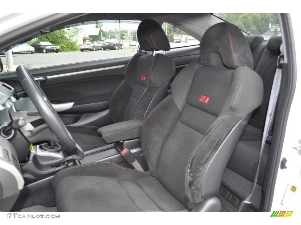 Black Interior 2001 Honda Civic EX Sedan Photo #50775129