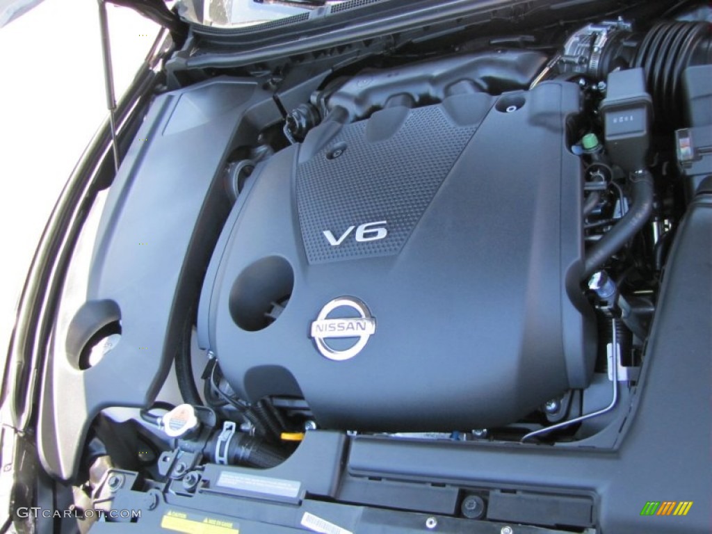 2011 Maxima 3.5 SV - Crimson Black / Charcoal photo #10