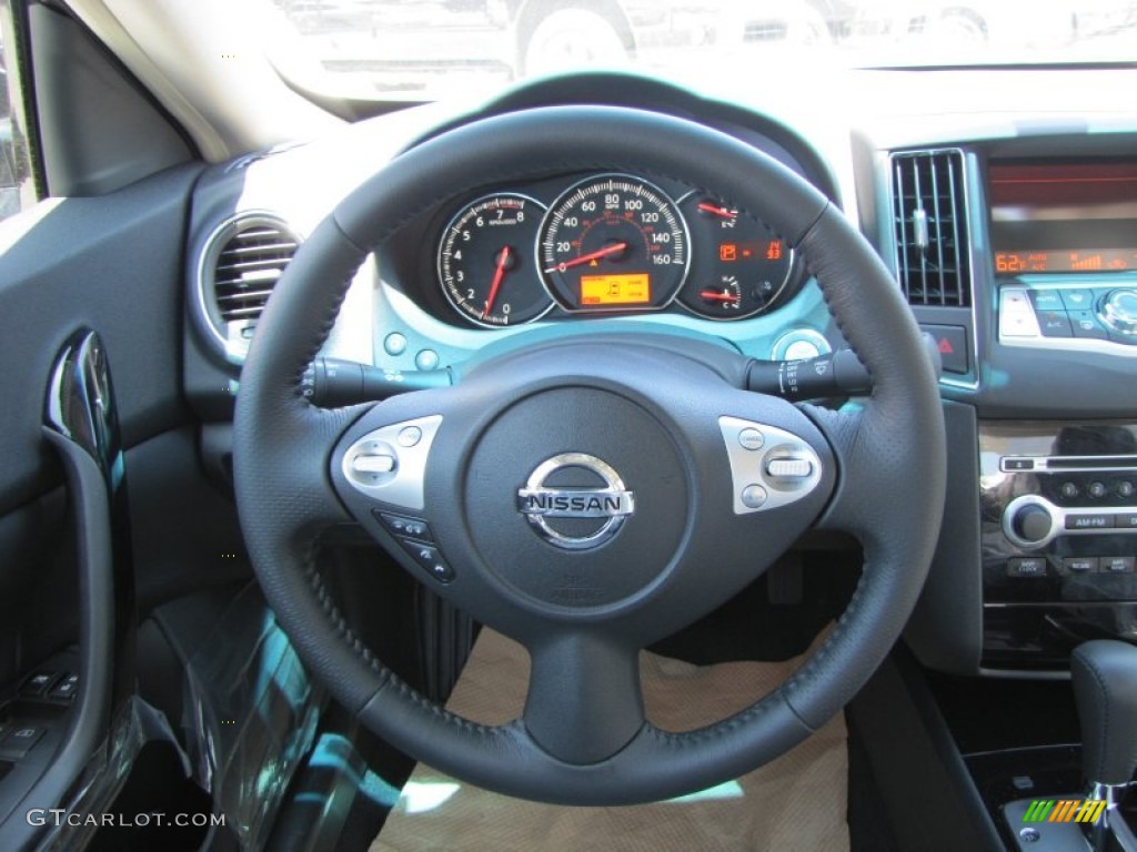 2011 Maxima 3.5 SV - Crimson Black / Charcoal photo #12