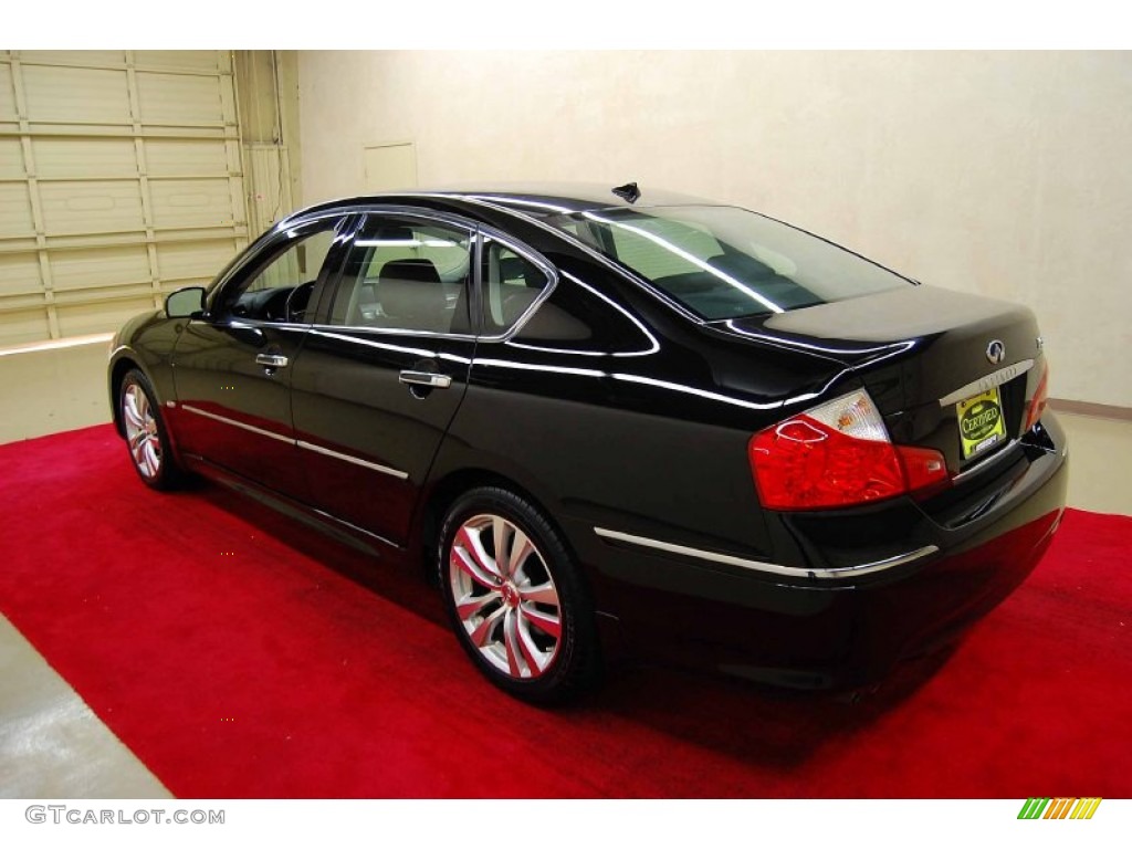 Black Obsidian 2008 Infiniti M 35 Sedan Exterior Photo #50776668