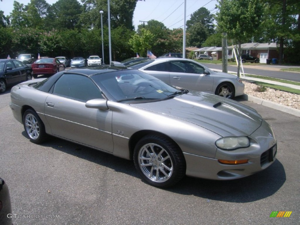 Light Pewter Metallic 2001 Chevrolet Camaro Z28 Coupe Exterior Photo #50777502