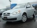 2010 Platinum Silver Hyundai Accent GS 3 Door  photo #1