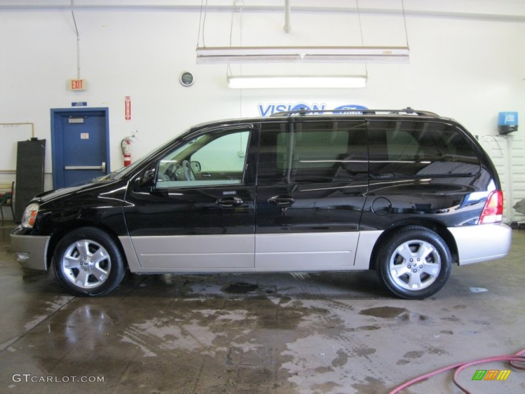 2005 Freestar Limited - Black / Pebble Beige photo #12