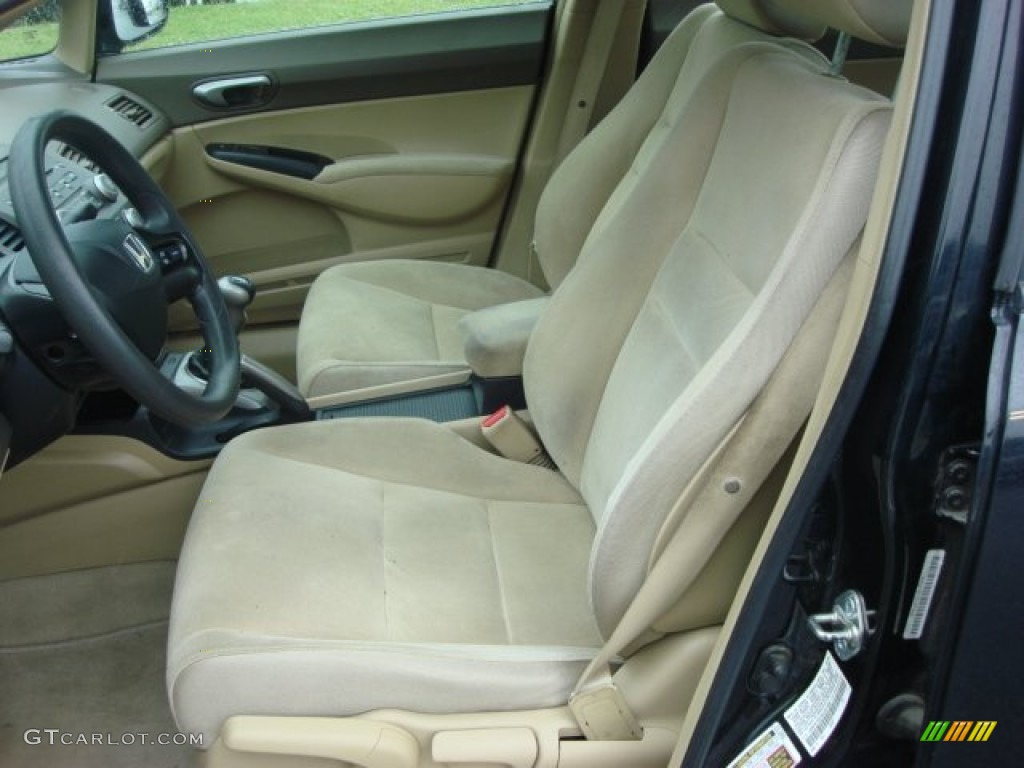 Ivory Interior 2006 Honda Civic LX Sedan Photo #50778840