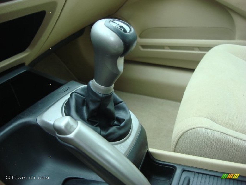 2006 Civic LX Sedan - Nighthawk Black Pearl / Ivory photo #14