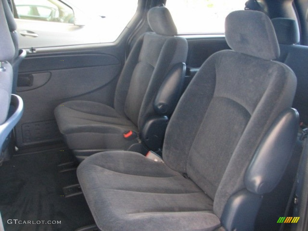 Navy Blue Interior 2003 Dodge Grand Caravan Sport Photo #50780010