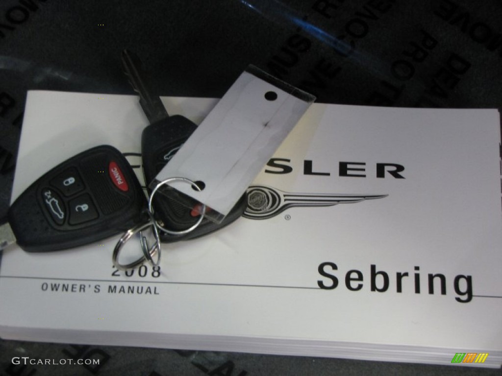 2008 Chrysler Sebring Touring Sedan Books/Manuals Photo #50780130