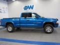 1999 Intense Blue Pearl Dodge Dakota Sport Extended Cab 4x4  photo #5