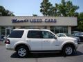 White Suede 2008 Ford Explorer Eddie Bauer