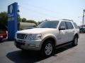 2008 White Suede Ford Explorer Eddie Bauer  photo #4