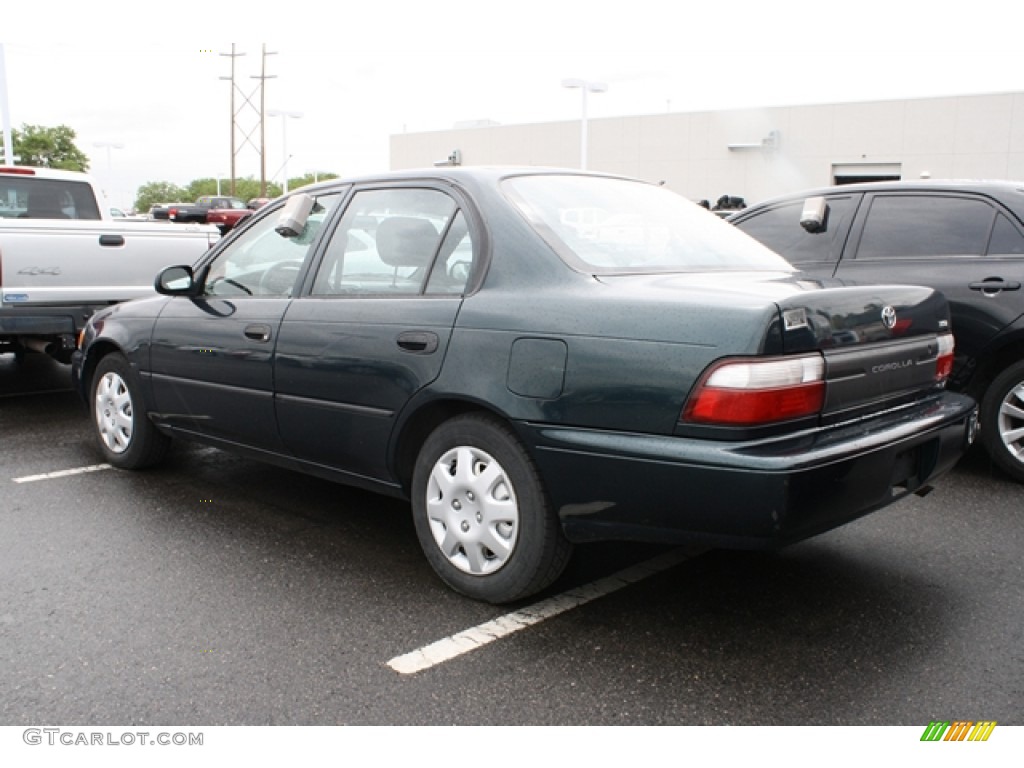 1997 Corolla  - Dark Emerald Pearl Green Metallic / Gray photo #3