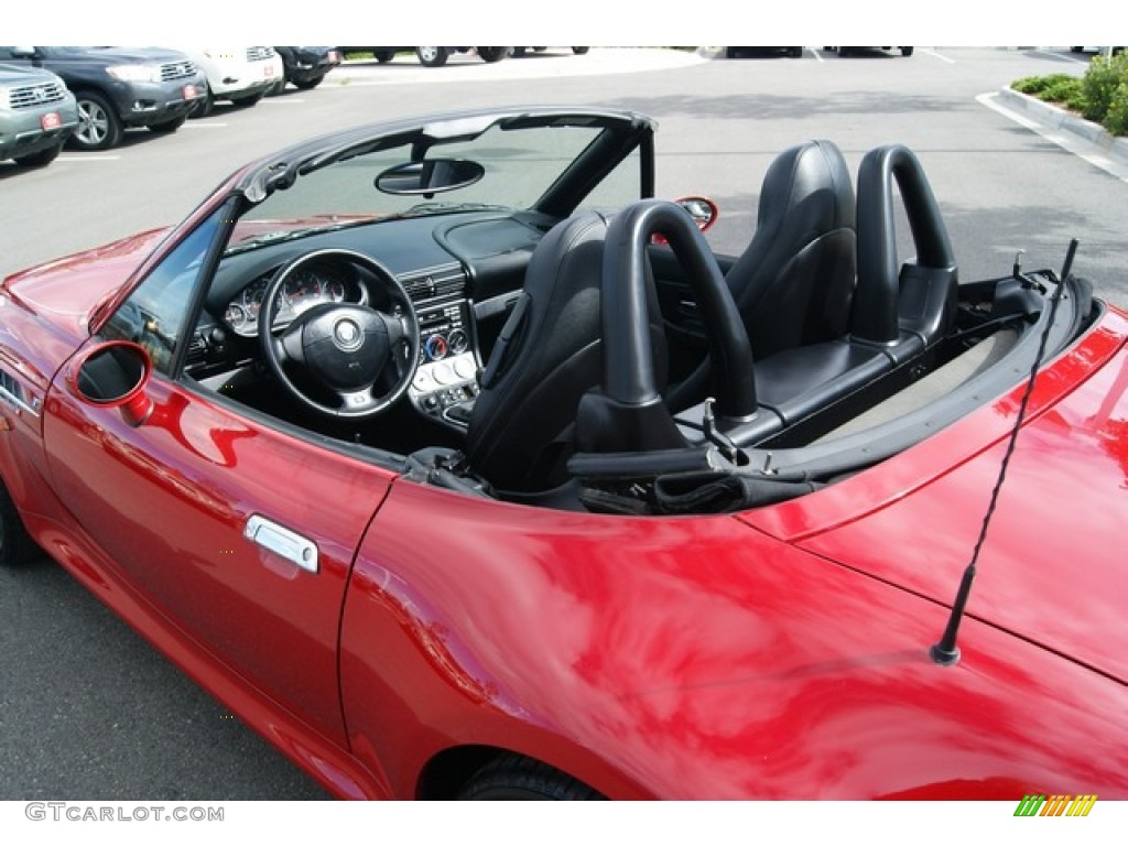Black Interior 1998 BMW M Roadster Photo #50780682