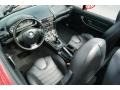 1998 BMW M Black Interior Prime Interior Photo
