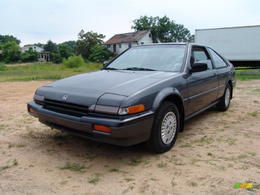 Graphite Gray Metallic 1986 Honda Accord LXi Hatchback Exterior Photo #50780964